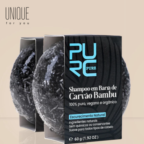 Shampoo Escurecedor de Cabelo e Barba | PurcBlack