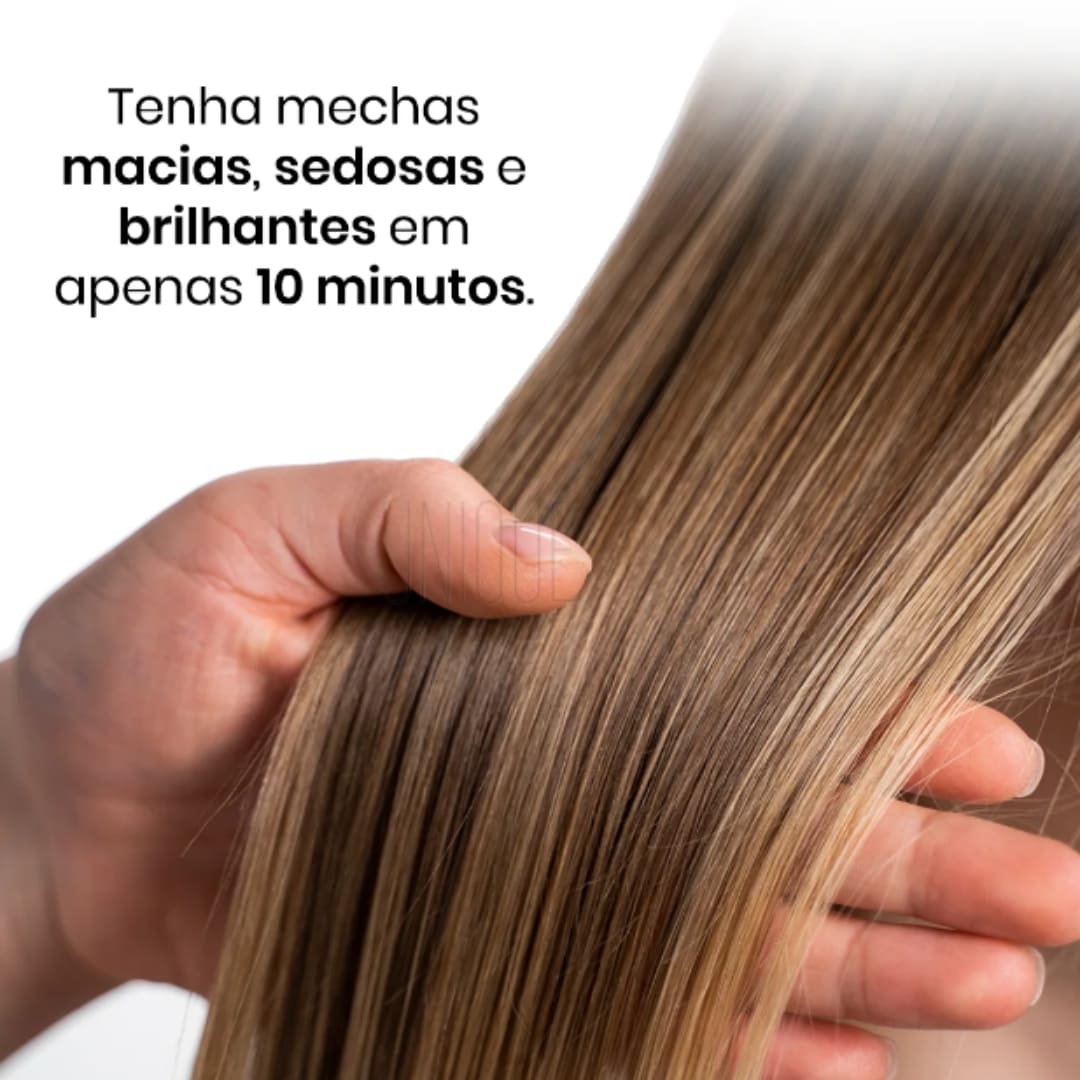 Promoção: Leve 2 Pagando 1 - Renova Hair Alisador Natural para Cabelos Sedosos e Brilhantes + Livro de cuidados para o cabelo femino.