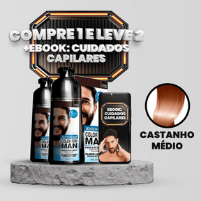 [COMPRE 1 LEVE 2] Shampoo Brimless Botânico Masculino 3 em 1 (Dura Até 6 Meses!) + E-BOOK ESPECIAL