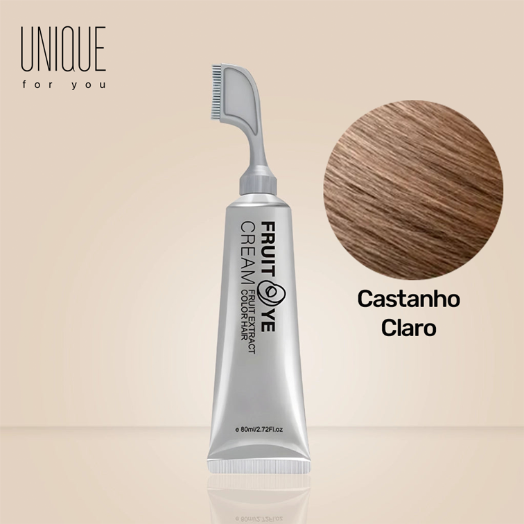 NaturiColor: Tinta de Cabelo Sem Amônia + Pente de Brinde