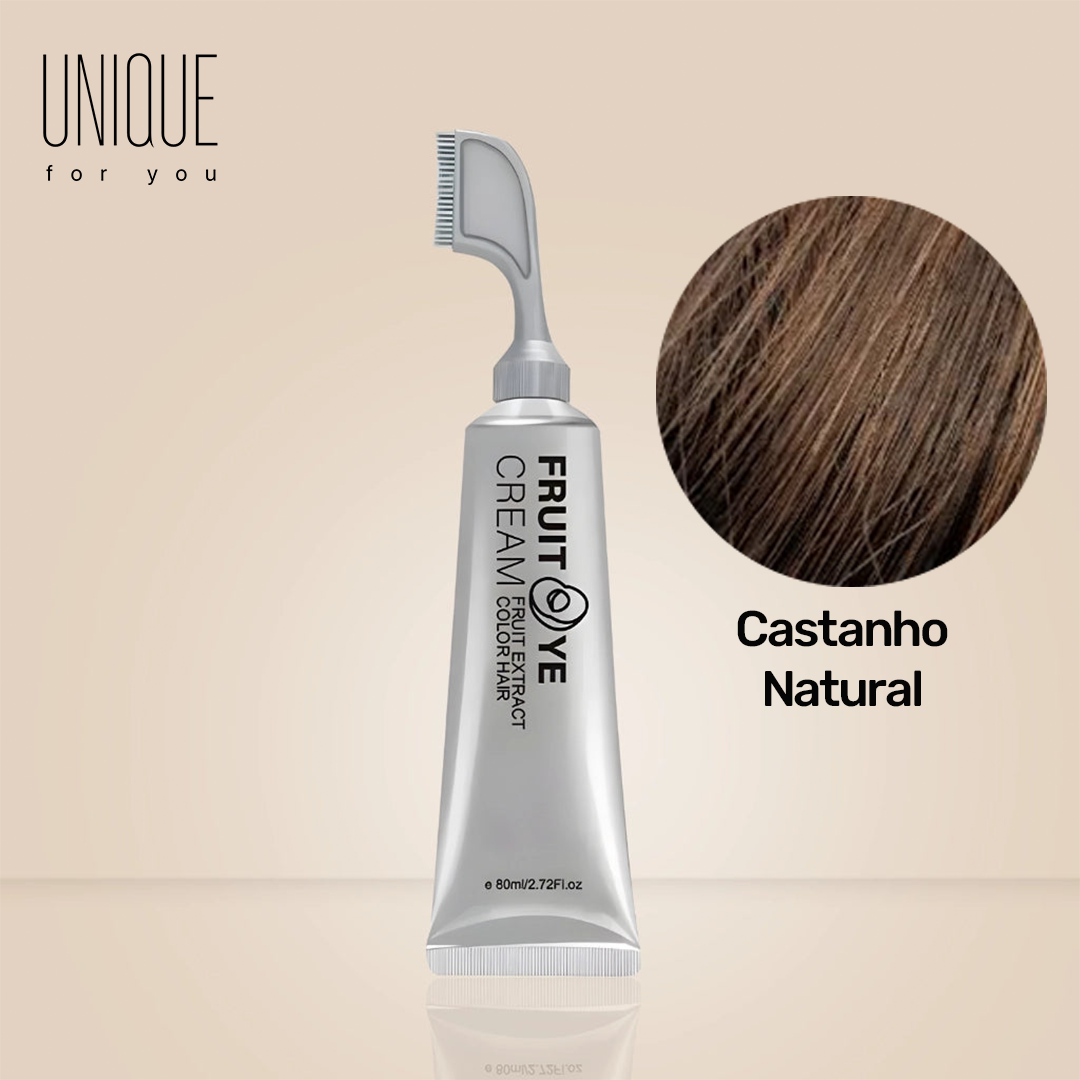 NaturiColor: Tinta de Cabelo Sem Amônia + Pente de Brinde