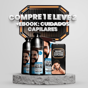 [COMPRE 1 LEVE 2] Shampoo Brimless Botânico Masculino 3 em 1 (Dura Até 6 Meses!) + E-BOOK ESPECIAL