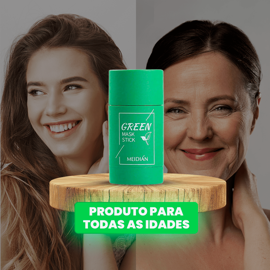 [OFERTA LIMITADA] Green Mask™ Original - Rosto Perfeito,Limpeza Profunda e definitiva (PAGUE 1 LEVE 3 + EBOOK DA VIRGINIA)