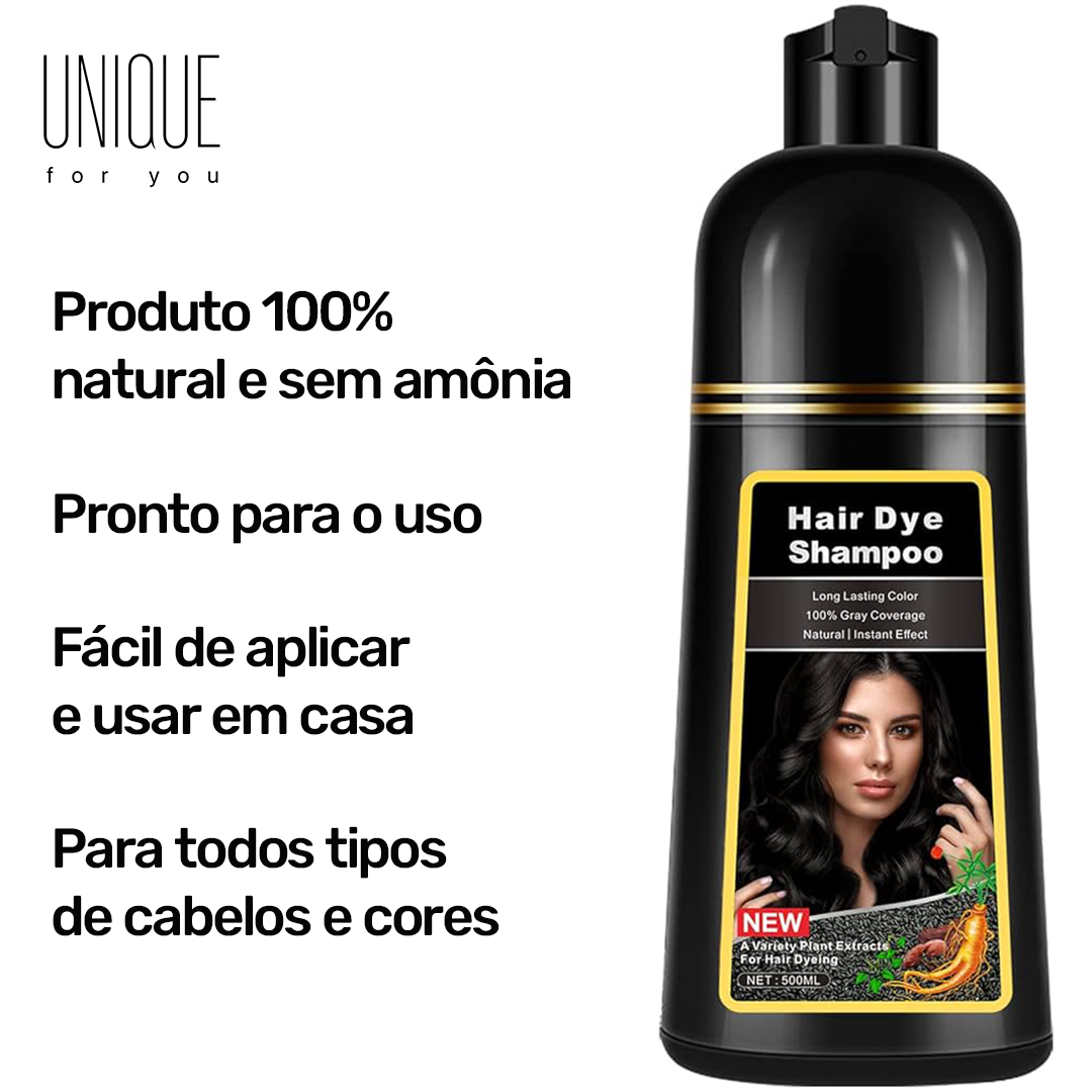 Shampoo Brimless Botânico 3 em 1: Cor Natural em Segundos