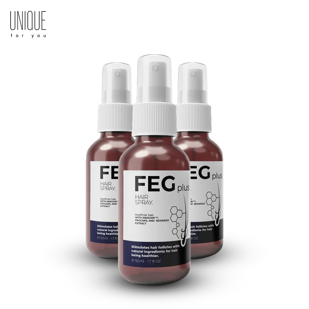 FEG Plus+: Spray de Crescimento Capilar Intensivo