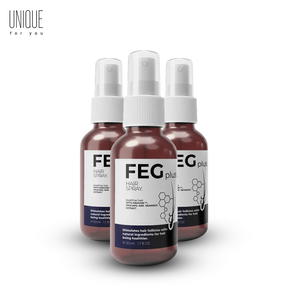 FEG Plus+: Spray de Crescimento Capilar Intensivo