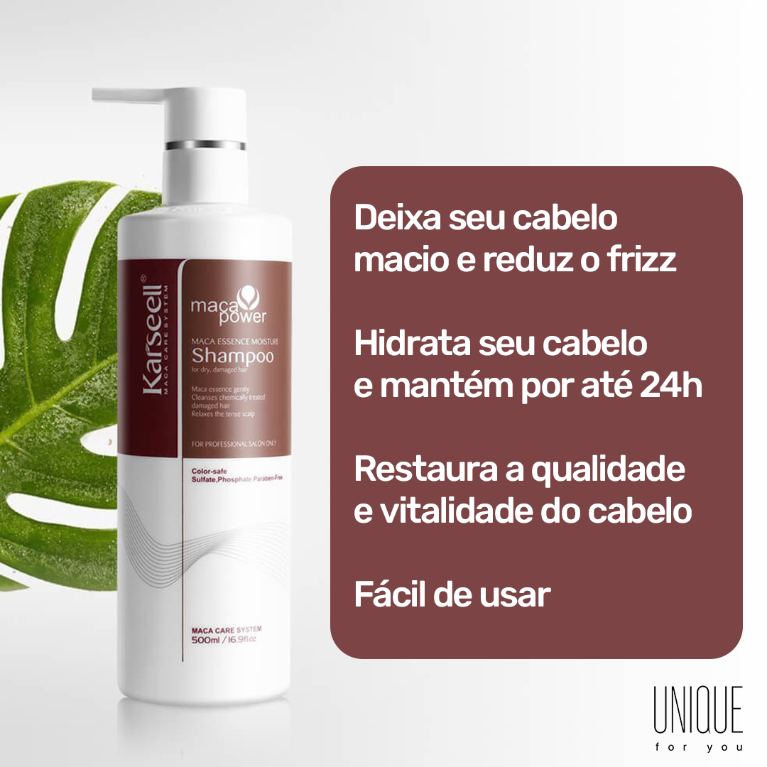 Kit Karseell: Shampoo, Condicionador e Máscara Capilar