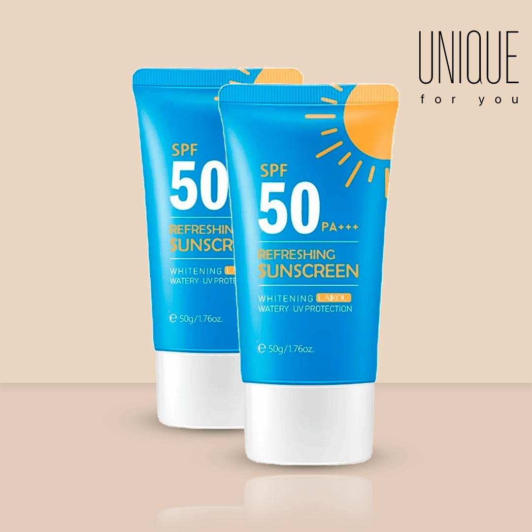 Kit Protetor Solar Facial : Hidrata e Refresca sua Pele