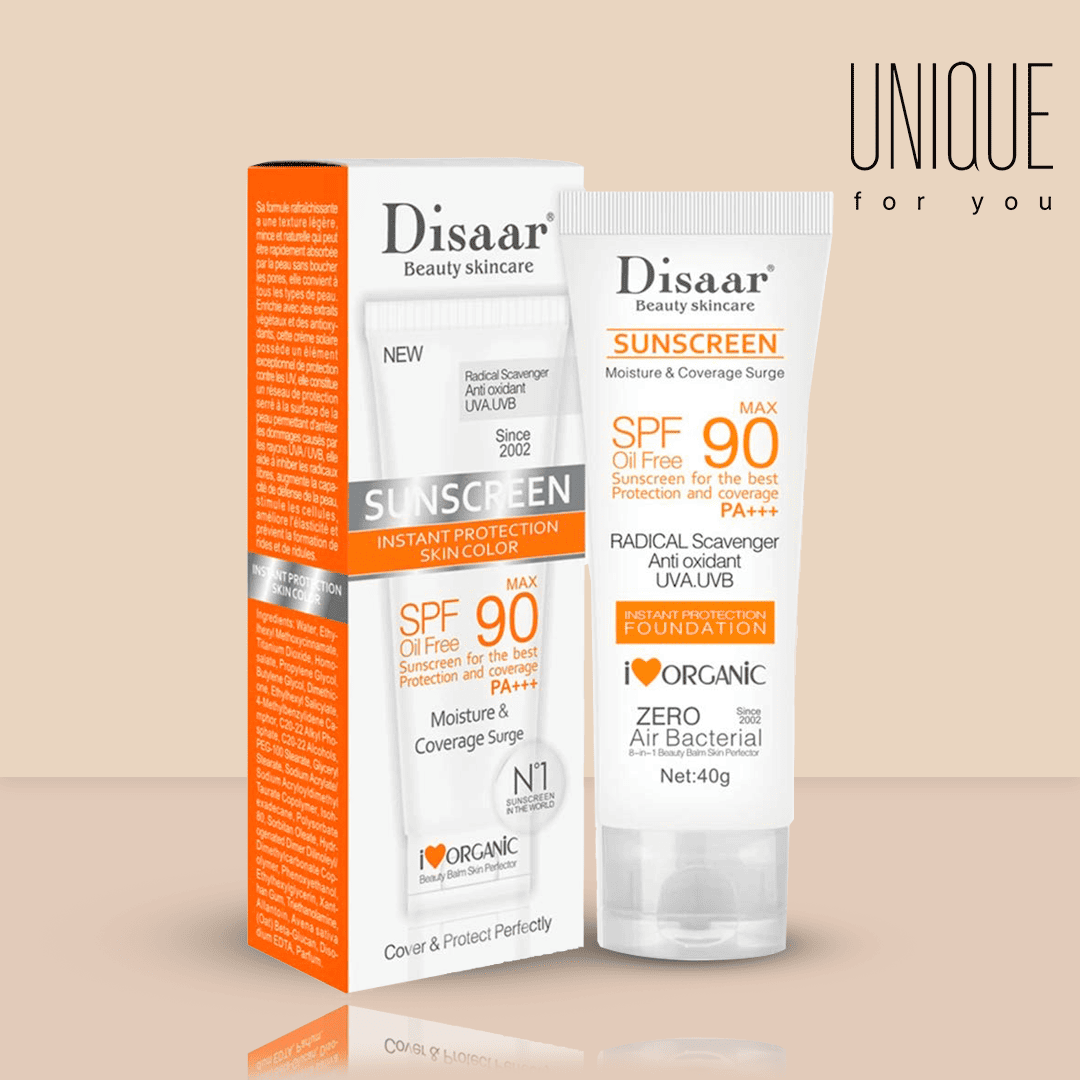 Protetor Solar Facial Fator 90: Clareador e Hidratante